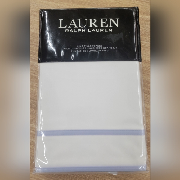 Ralph lauren spencer border ,King pillow cases - Picture 2 of 3